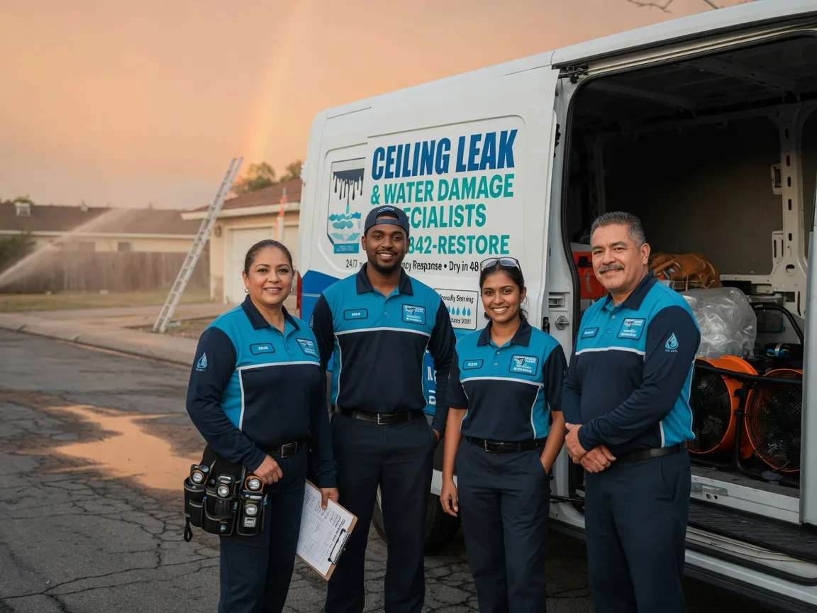 Ceiling Leak Cleanup company in Vinton, OH